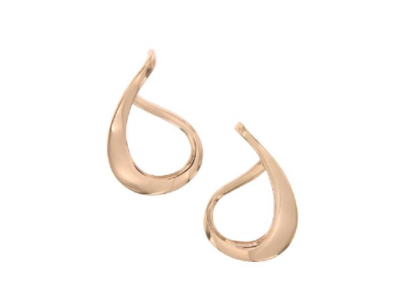 RED GOLD EARRINGS DADA ARRIGONI D-LINE COLLECTION DDL07ORRR